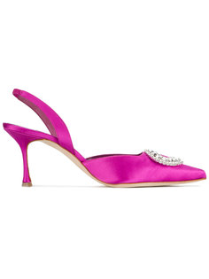 декорированные туфли Fiboslac Manolo Blahnik