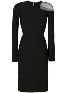 платье с вырезом на плечах  Mugler