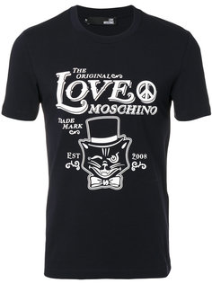 футболка с принтом Love Moschino