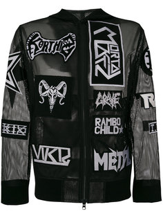 net patches hooded jacket KTZ