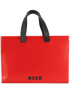 box tote bag MSGM