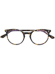 tortoiseshell round glasses L.G.R