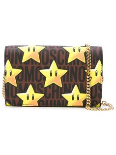 сумка через плечо с принтом звезд Moschino