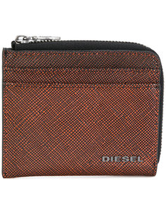 фактурный бумажник на молнии Diesel