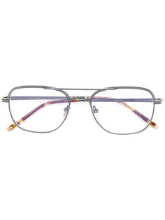 square shaped glasses Masunaga