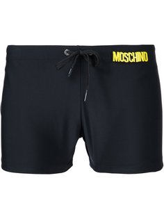 плавки с логотипом на талии Moschino