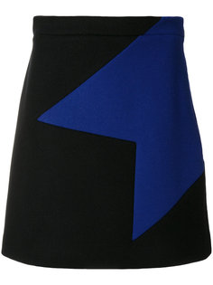 юбка мини с геометрическим дизайном MSGM