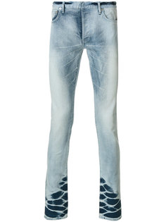 выбеленные джинсы кроя слим Dior Homme