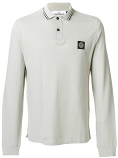 футболка-поло с длинными рукавами Stone Island