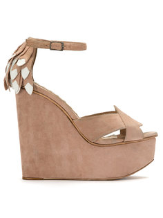 ANDREA BOGOSIAN 002575 BLUSH CORK/BRANCO ??? Leather/Fur/Exotic Skins-&gt;Chamois Leather Andrea Bogosian