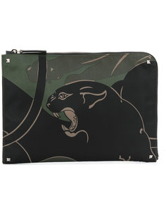 Valentino Garavani Camupanther clutch Valentino