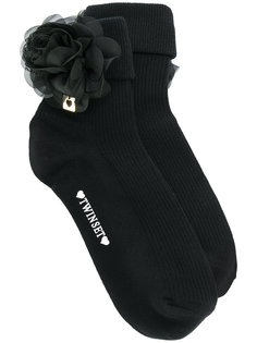 носки с розами  Twin-Set