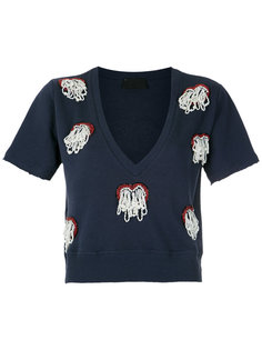 embroidered blouse Andrea Bogosian