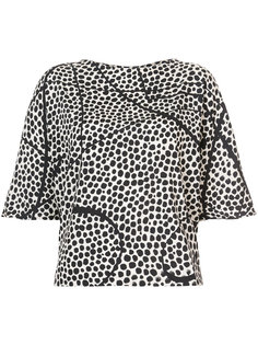 printed boxy top Zero + Maria Cornejo