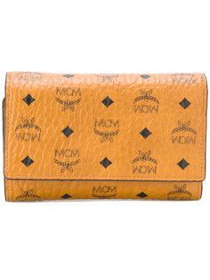 trifold logo purse MCM