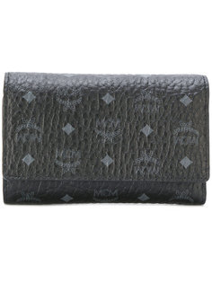 trifold logo purse MCM