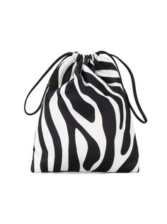 Tulip and Zebra Print Mini Pouch Attico