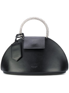 metal handle clutch bag Calvin Klein