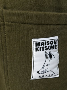 спортивные брюки на шнурке Maison Kitsuné