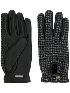 woven fitted gloves Lardini