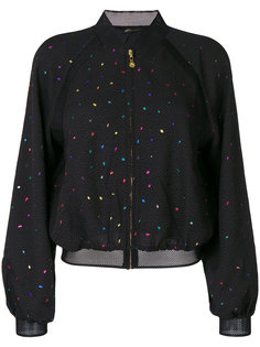 dotted pattern bomber jacket Stine Goya