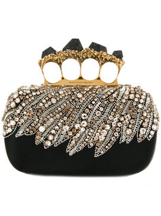 Knuckle box clutch Alexander McQueen