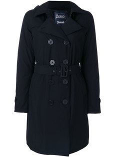 дутое приталенное пальто  Herno