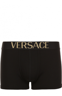 Хлопковые боксеры с широкой резинкой Versace