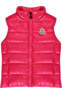 Пуховый жилет на молнии Moncler Enfant