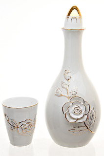 Кувшин, 6 стаканов, 200 мл Best Home Porcelain