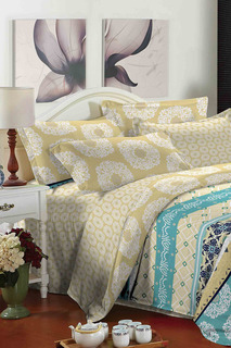 Постельное бельё евро 4 нав. Fantasy