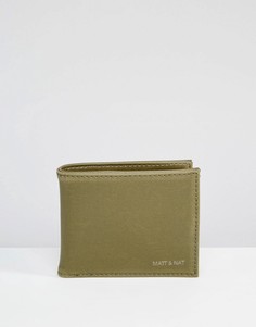 Бумажник Matt & Nat Rubben - Зеленый