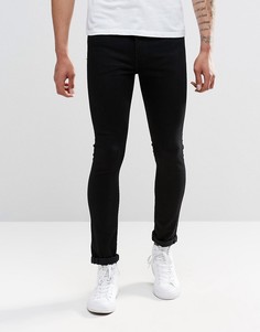 Супероблегающие черные джинсы Levis 519 - Черный