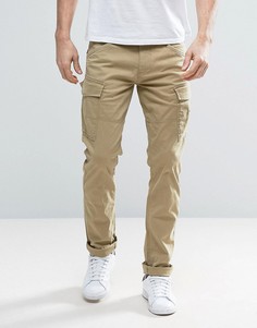 Узкие брюки карго Esprit - Светло-серый