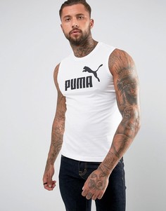 Белая майка Puma ESS No.1 83824002 - Белый