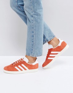 Оранжевые кроссовки adidas Originals Gazelle - Оранжевый