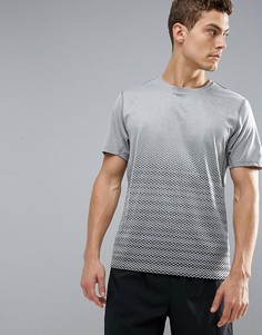 Серая футболка для бега с графическим принтом Puma 51555404 - Серый