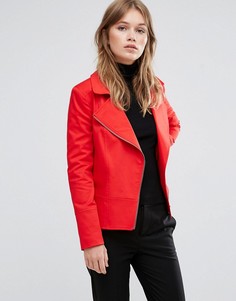 Красная байкерская куртка Helene Berman - Красный
