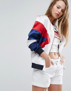 Бомбер в стиле колор блок Tommy Hilfiger Denim - Мульти