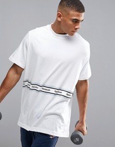 Футболка с логотипом Reebok - Белый