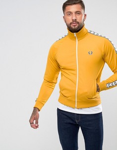 Желтая спортивная куртка Fred Perry Laurel Wreath - Желтый