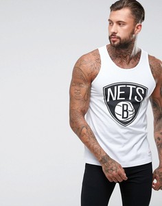 Майка Mitchell & Ness NBA Brooklyn Nets - Белый