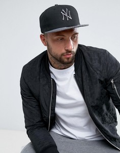 Кепка New Era 59Fifty Fitted NY Yankees Graphite - Серый