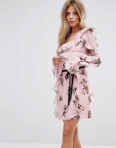 Платье мини Millie Mackintosh Milton - Розовый