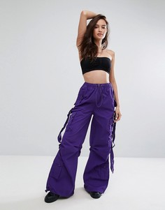 Фиолетовые брюки-карго Criminal Damage - Фиолетовый