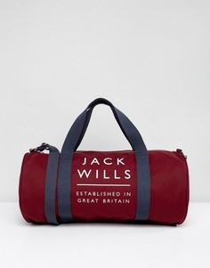 Спортивная сумка с логотипом Jack Wills - Красный
