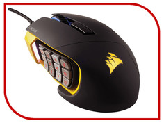 Мышь Corsair Scimitar PRO RGB Yellow USB CH-9304011-EU