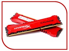 Модуль памяти Kingston HyperX Savage DDR3 DIMM 2133MHz PC3-17000 CL11 - 8Gb KIT (2x4Gb) HX321C11SRK2/8