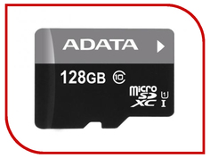 Карта памяти 128Gb - A-Data Premier MicroSDXC Class 10 UHS-I AUSDX128GUICL10 85-R