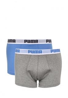 Комплект трусов 2 шт. Puma Puma Basic Shortboxer 2P blue-grey